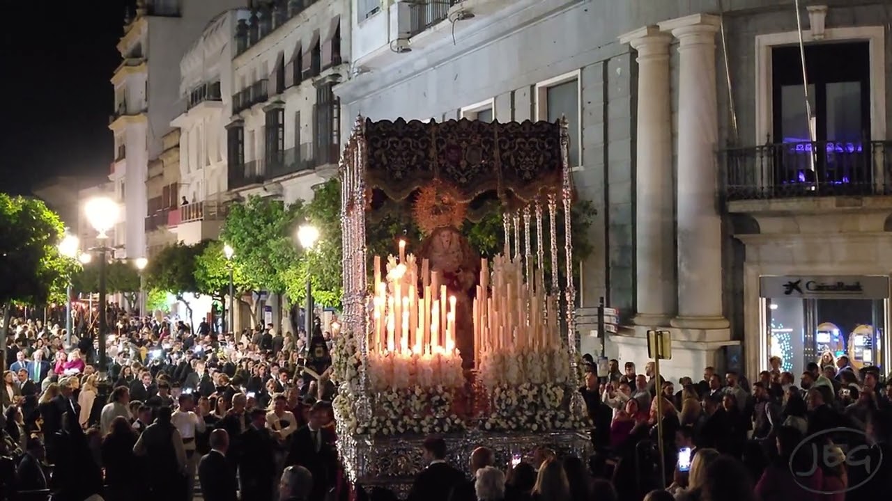María Santísima de la Paz en su Mayor Aflicción por la Plaza del Arenal Jerez de la Frontera 2023