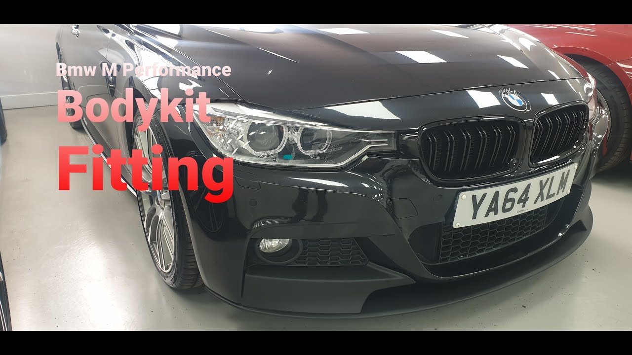BMW M Performance Sports BodyKit Fitting on 3 Series F30 2012/18