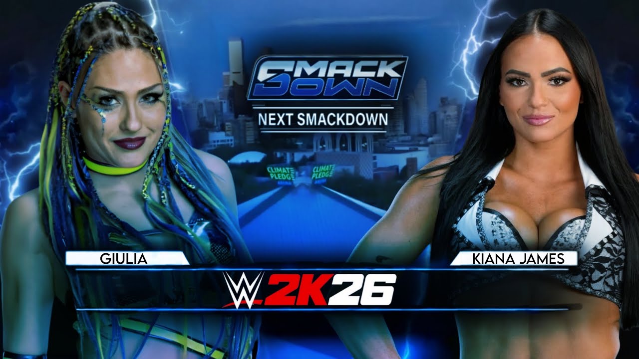 WWE 2K26 SMACKDOWN - GIULIA VS KIANA JAMES -  03/06/26 