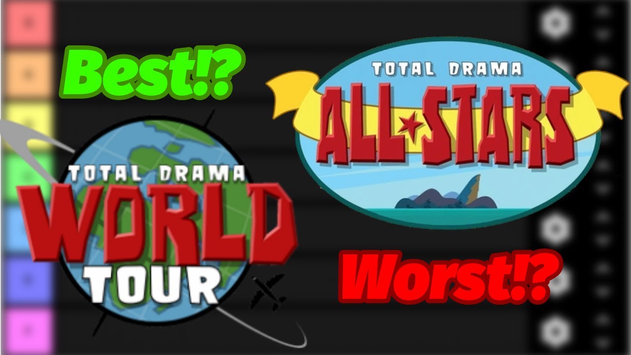 Total Drama Seasons Ranking