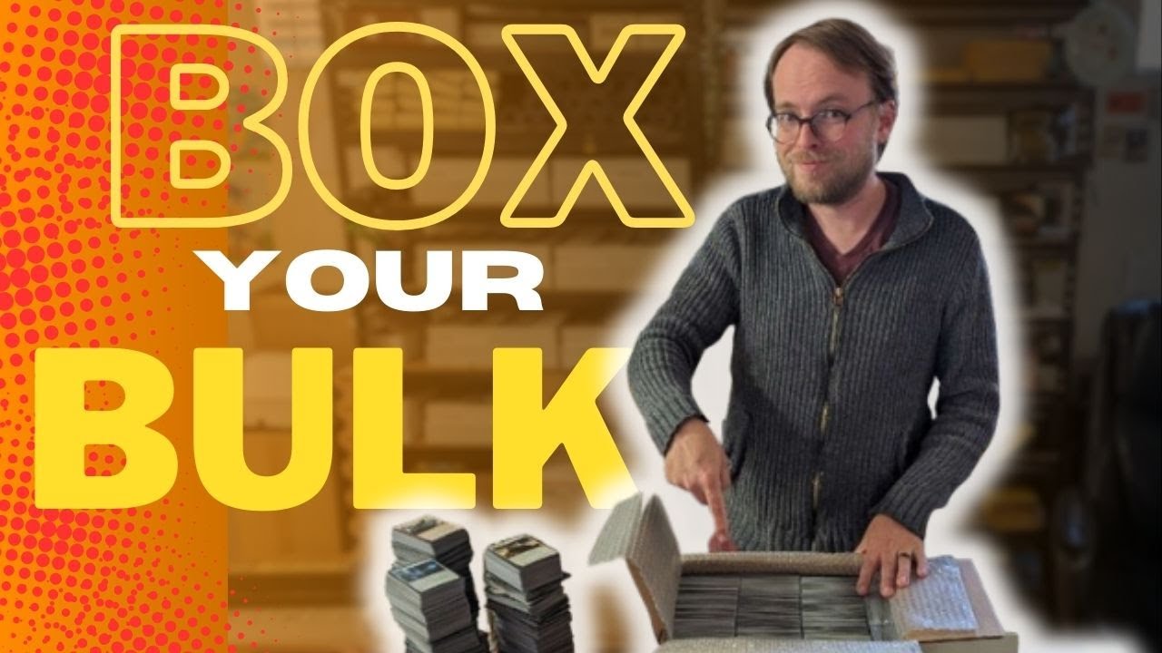 How to Box Your BULK Trading Cards to Maximize Your Bulk Submissions