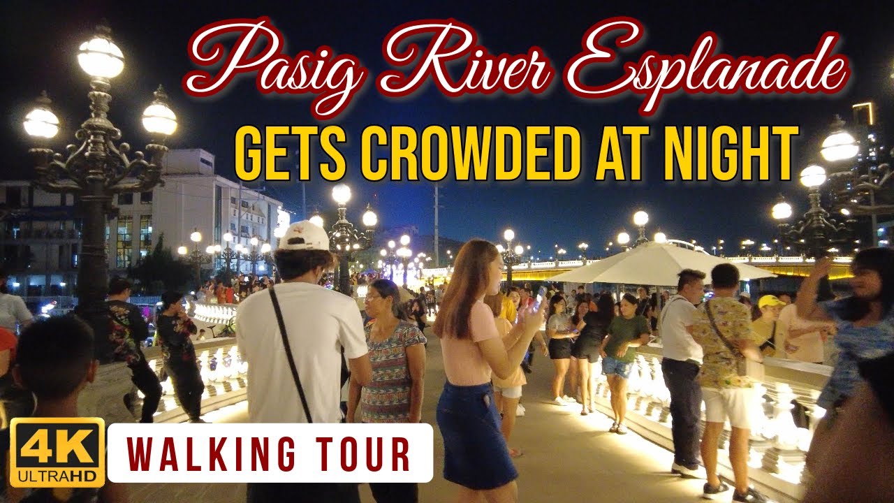 The New PASIG RIVER ESPLANADE is NOW OPEN to the Public! | 4K Walking Tour