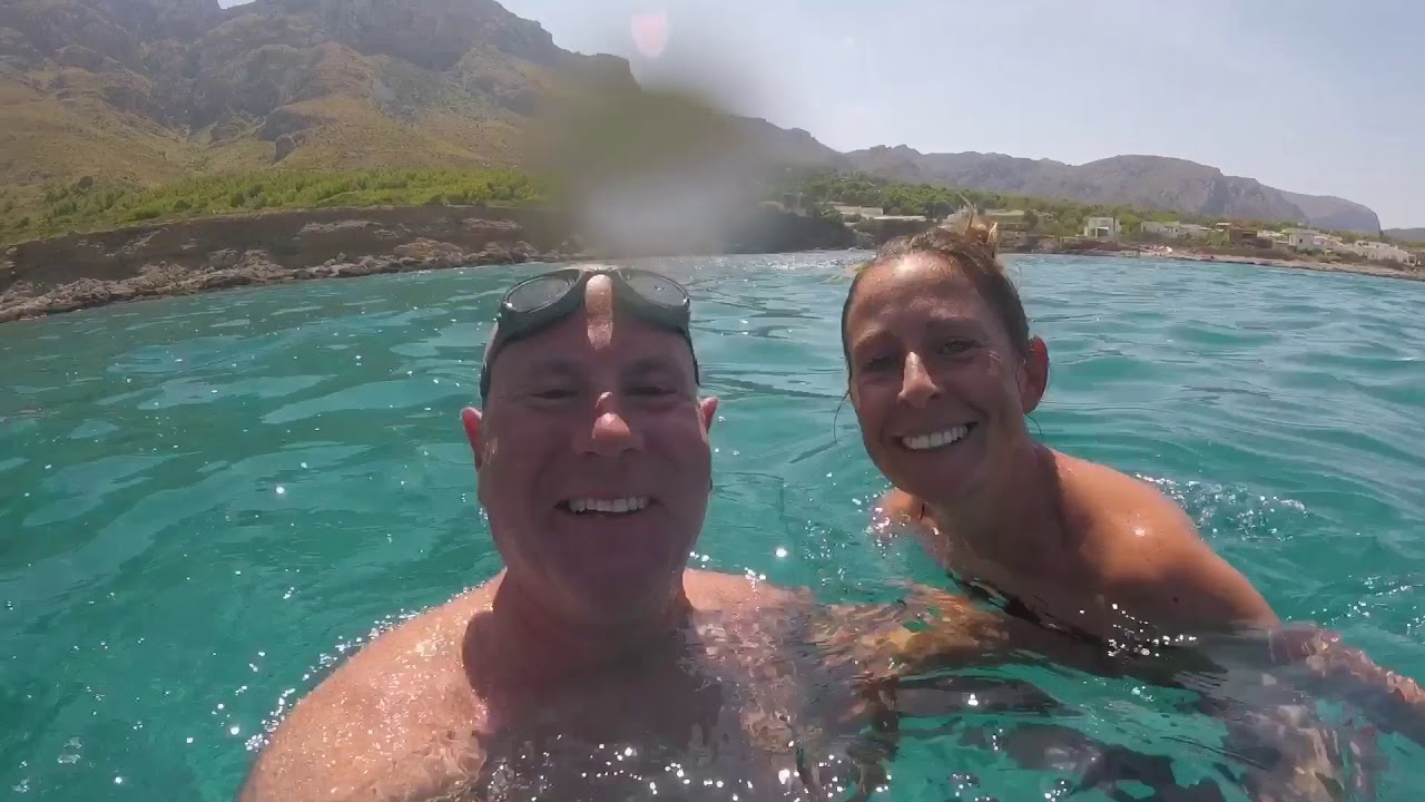 Snorkeling in the Mediterranean in HD