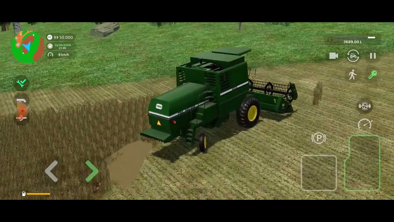 Farming sim Brasil: primeira colheita 🌾
