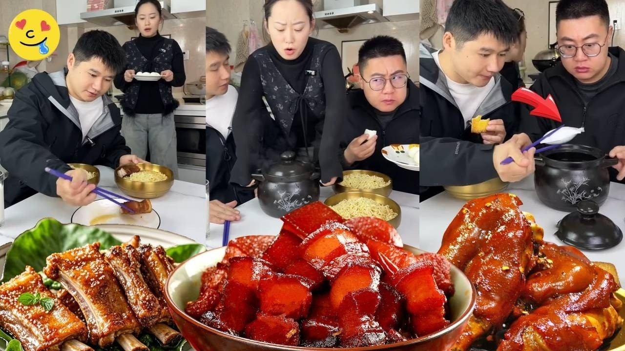 The stingy older brother wanted to eat alone again, but Mom's trick made him regret it.