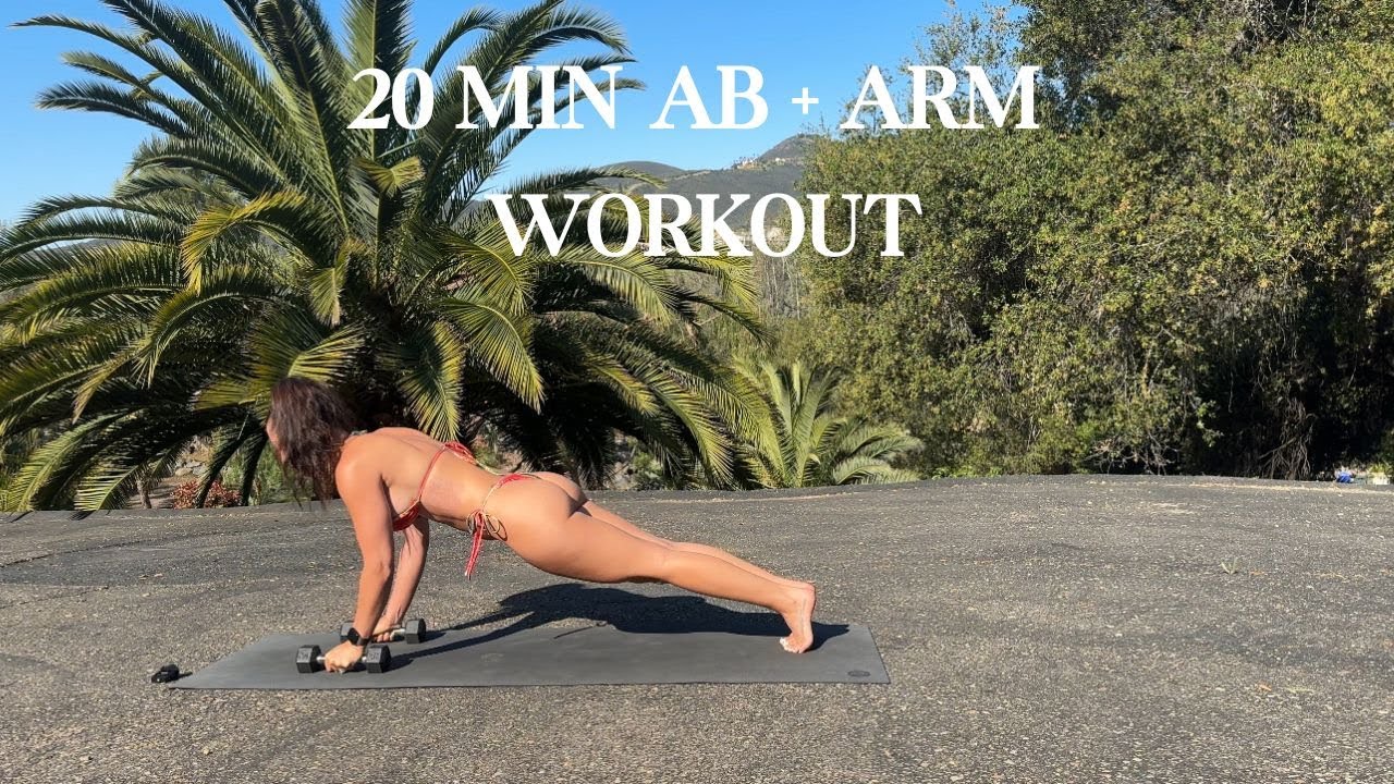20 MINUTE ARMS & AB WORKOUT | GABRIELLA ELLYSE