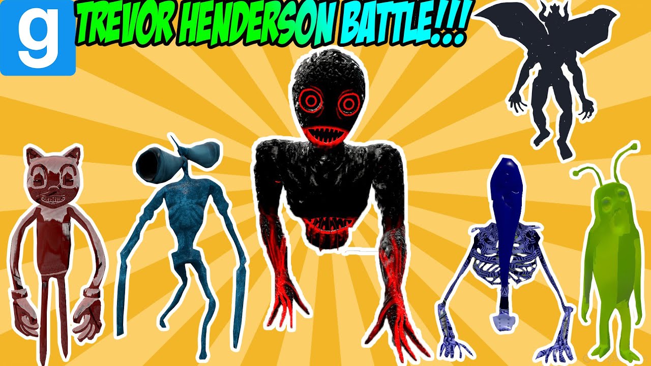 FUNNY FEAR PHASE 4 VS CARTOON CAT! - Garry's Mod Sandbox
