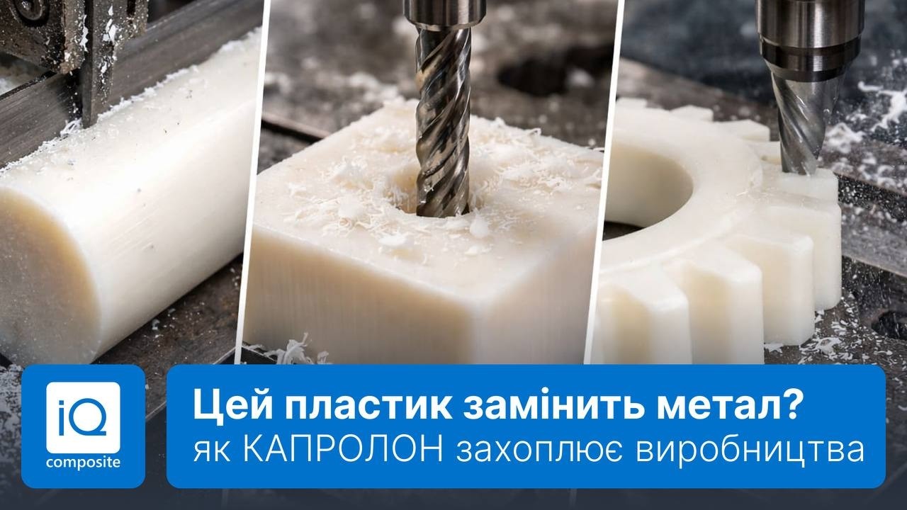 Капролон (PA6) — властивості, обробка та застосування
