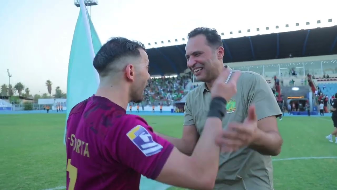 احتفالات ملحمية بتتويجنا باللقب الثالث توالياً 🏆😎💚