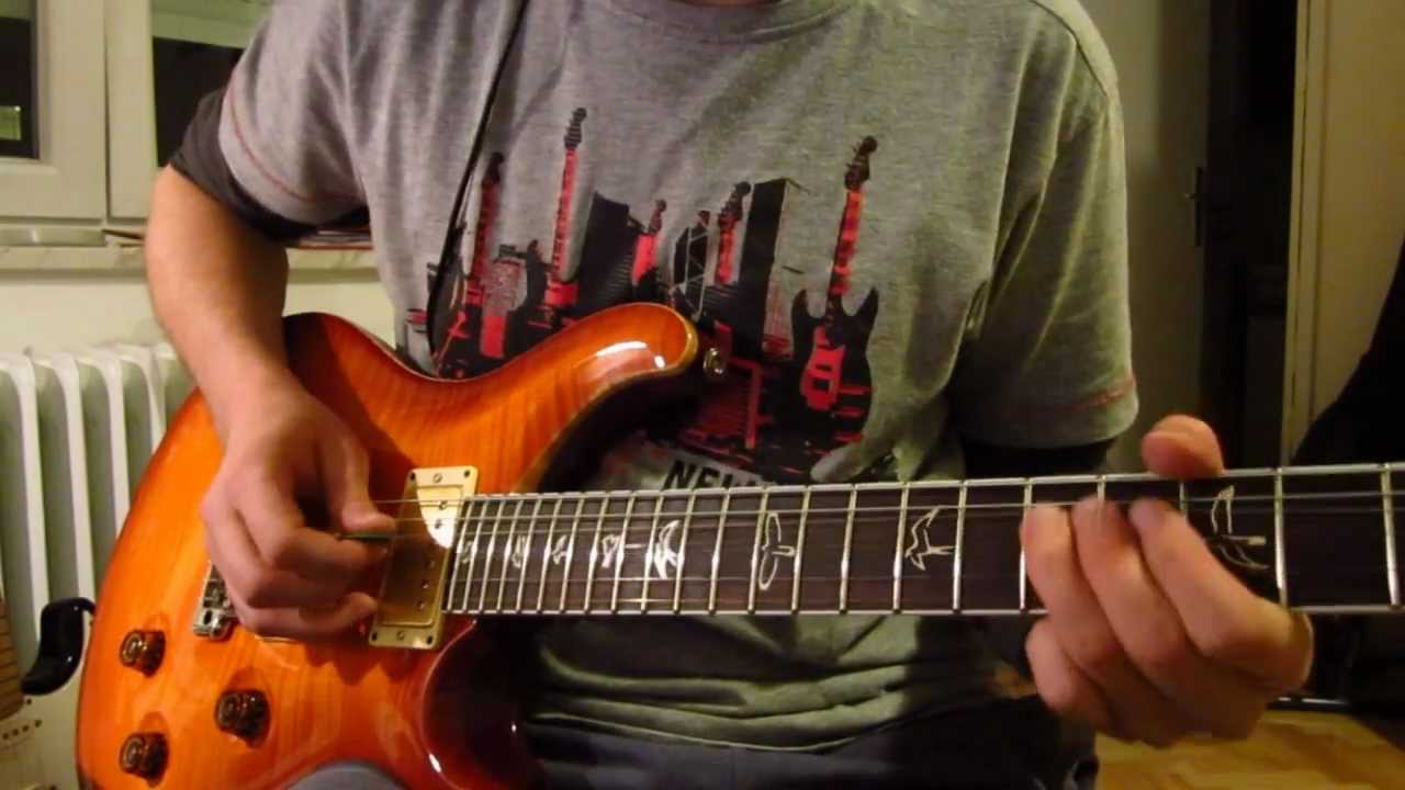 Blues on prs, Edo soloing on clean channel