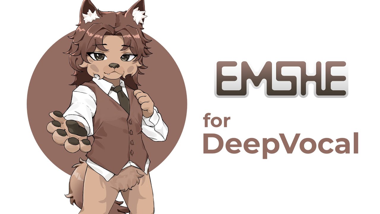 【Teaser】EMSH3 for DeepVocal | Furry Vocal Synth
