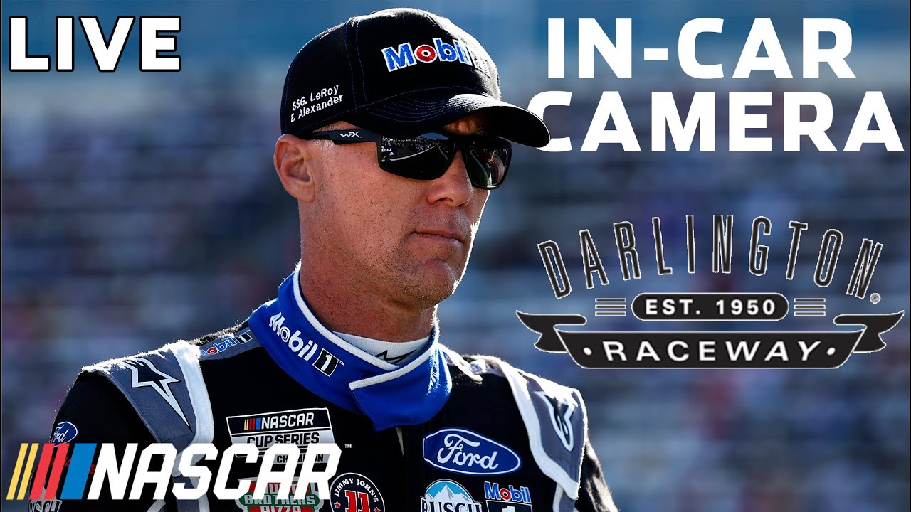 LIVE: Kevin Harvick's NASCAR in-car Camera from Darlington presented by Mobil 1