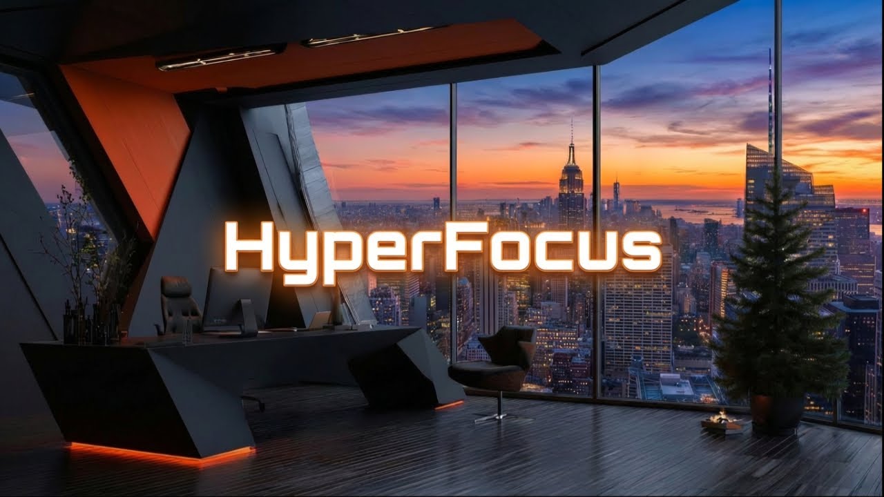 Hyperfocus • Intense Focus Channel for Distraction-Free Work | Focus Music