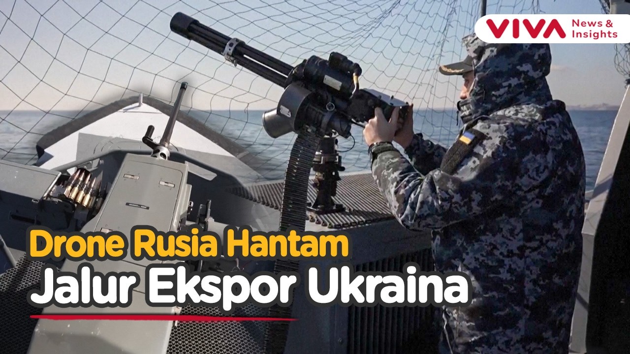 Ukraina Jaga Koridor Maritim Odesa di Tengah Serangan Rusia
