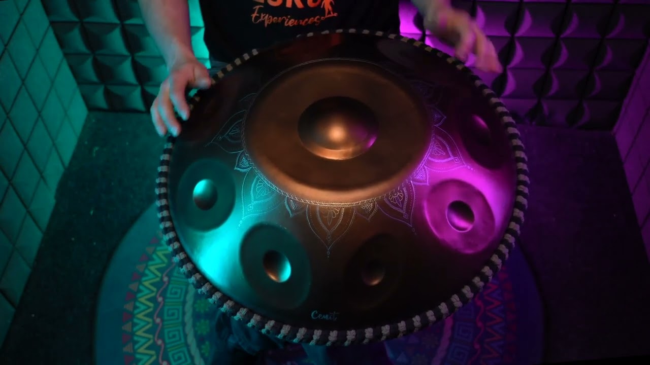 Cenit Handpan F2 Equinox 14 Ember Steel inoxidable