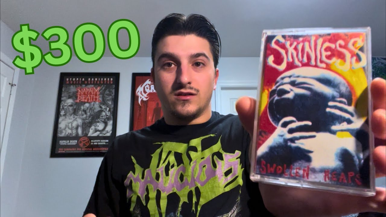 my 20 most EXPENSIVE cassette tapes (Death Metal / Grindcore / Brutal Death Metal)