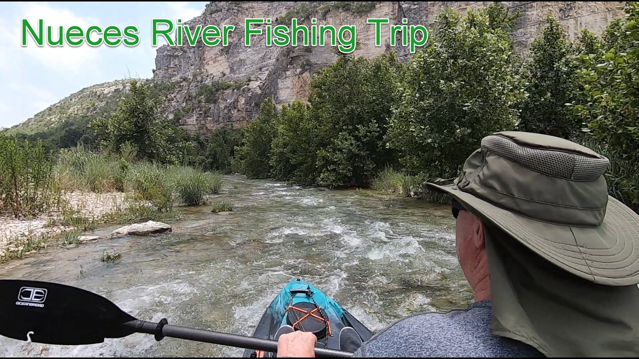Nueces River day trip - 9 miles kayaking and fishing