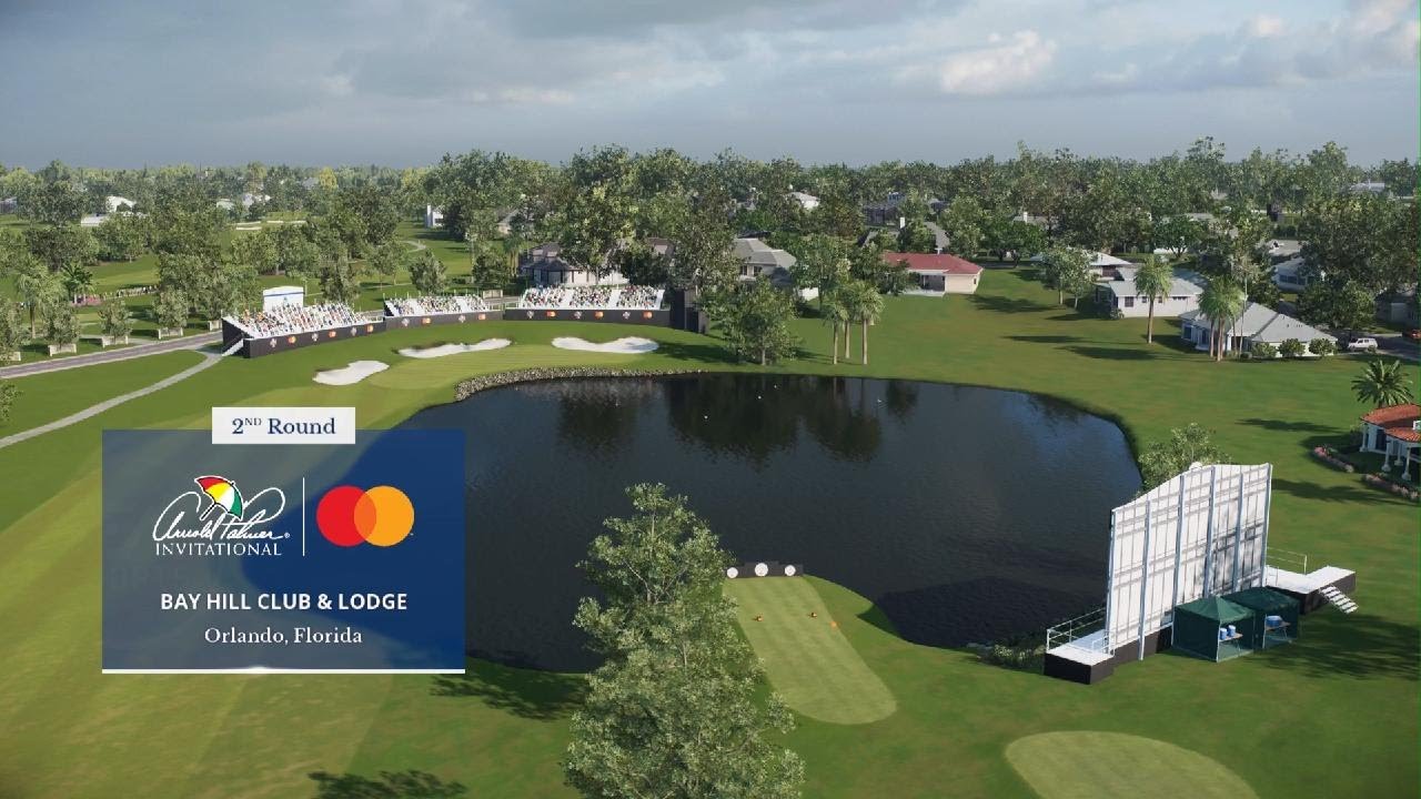 PGA Tour Career Mode 2nd Round At Bay Hill Club and Lodge Front 9