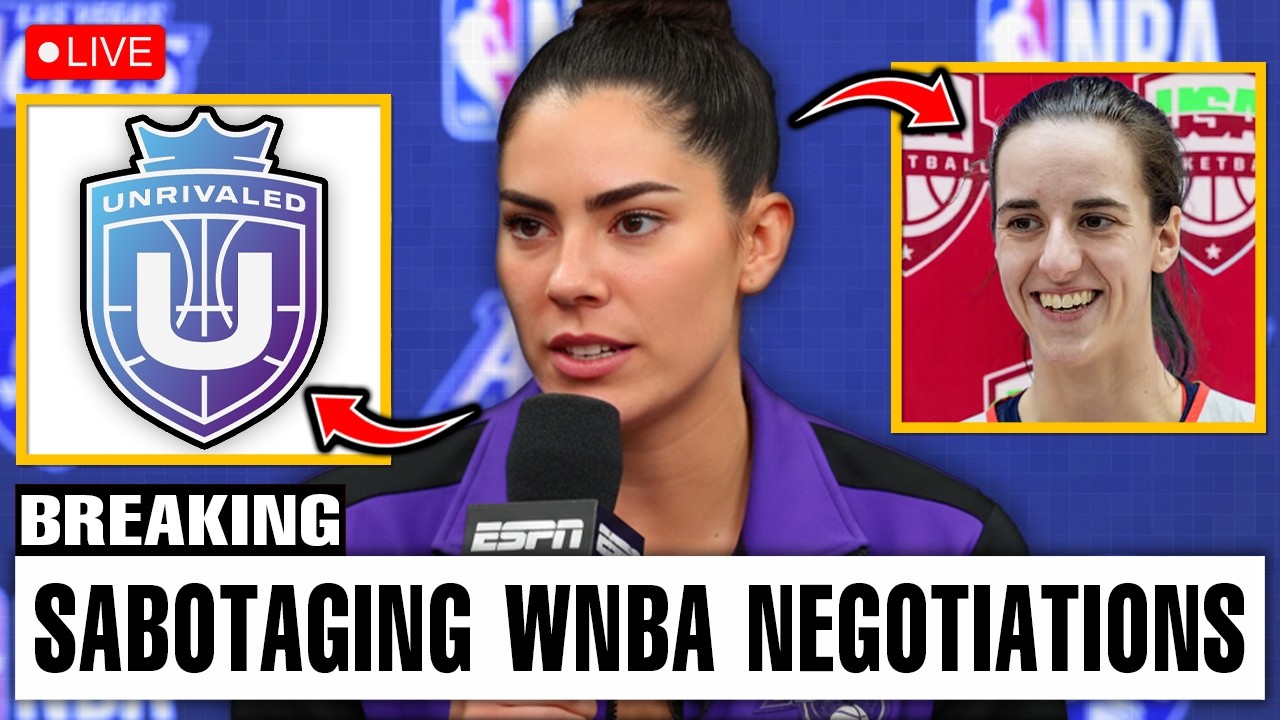 Kelsey Plum CAUGHT Owning Rival League While Sabotaging WNBA Negotiations!