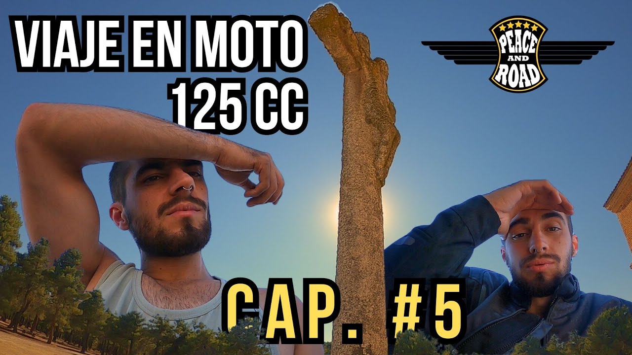 Viaje en moto 125cc. #Cap. 5. ROMPO LA MOTO y LE HAGO UNA CHAPUZA