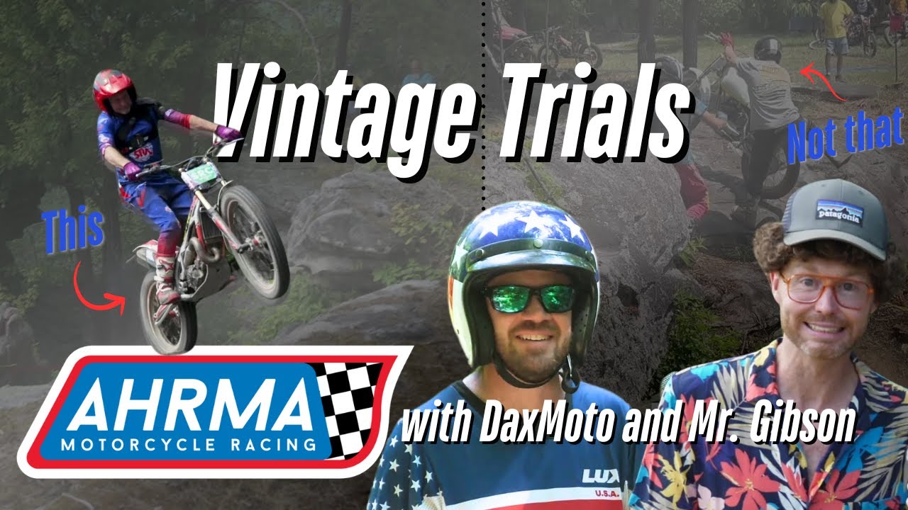 AHRMA Top of the Rock Vintage Trials at Acres Above