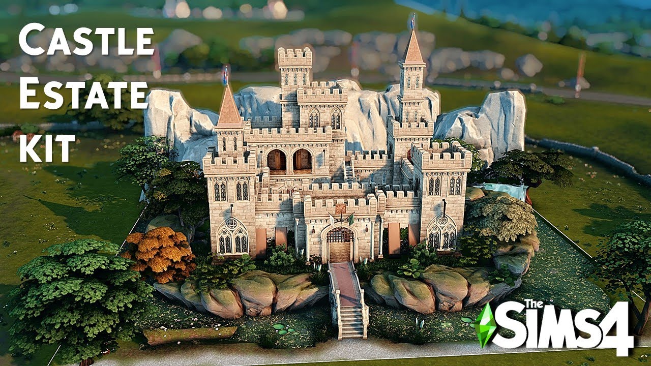 CASTLE ESTATE KIT - SPEEDBUILD - THE SIMS 4