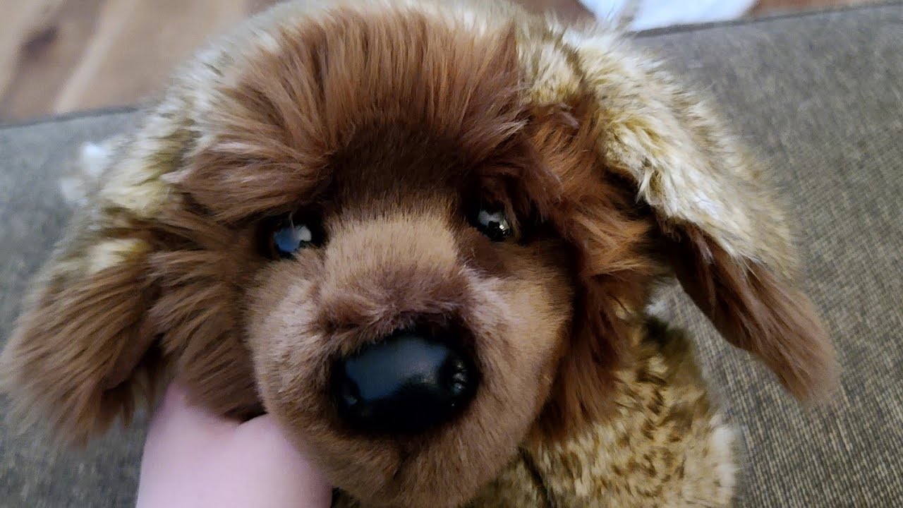 Cutting The Ears FREE! Unboxing My NEW Leonberger Douglas Plush! - Part 2