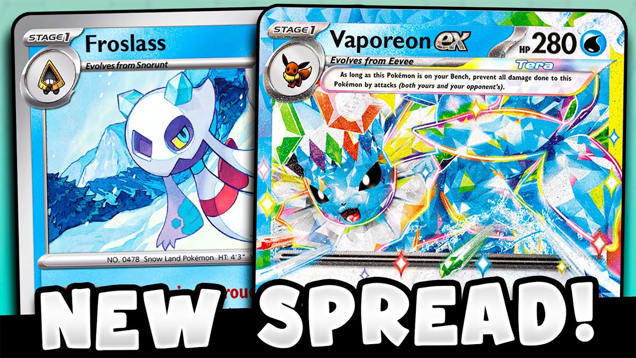 NEW Vapereon ex is INSANE with Froslass!