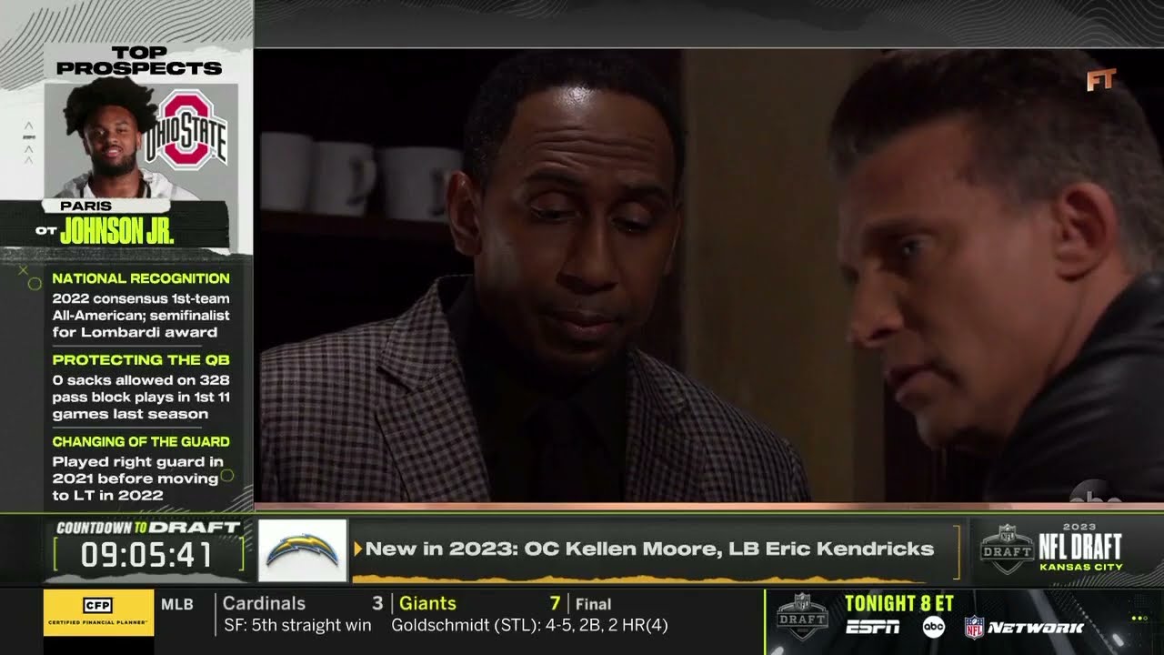 Stephen A. Smith playing Brick on 'General Hospital' (yes this is a real thing)