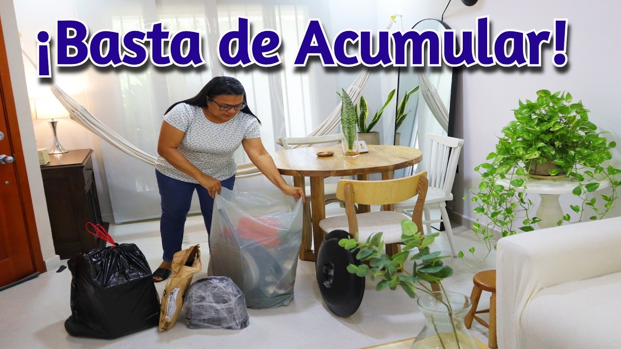🟣 Cómo SIMPLIFICAR  tu HOGAR? | Cómo Soltar lo que ya NO usas? | Cómo vivir con menos? | TIPS