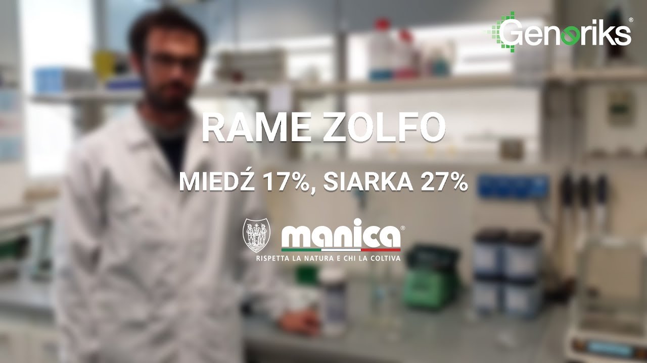 Rame Zolfo naw&oacute;z zawierający SIARKĘ i MIEDŹ
