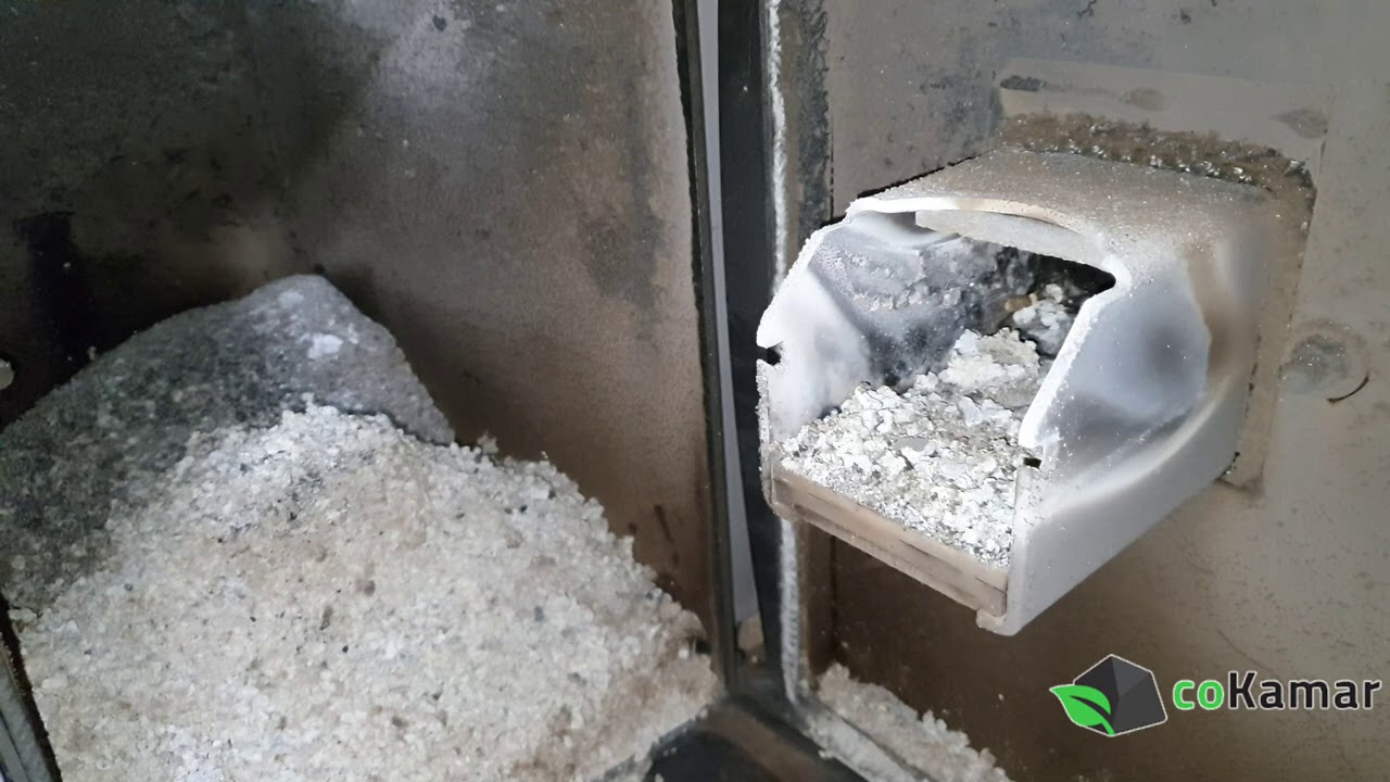Spalamy Pellet z Łuski Słonecznika Na Palniku Ekomat 15KW Termotechnika, Czy da się To Spalić???