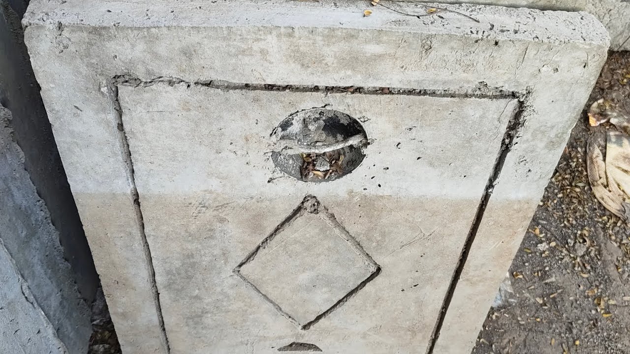 Cement Chamber / Manhole Cover Manufacturing Process | Old Pro Cement Article #cementproducts #home 