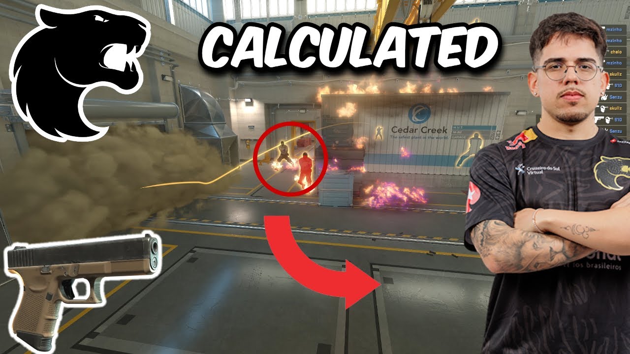 FURIA NEW META NUKE T PISTOL TACTIC IN CS2