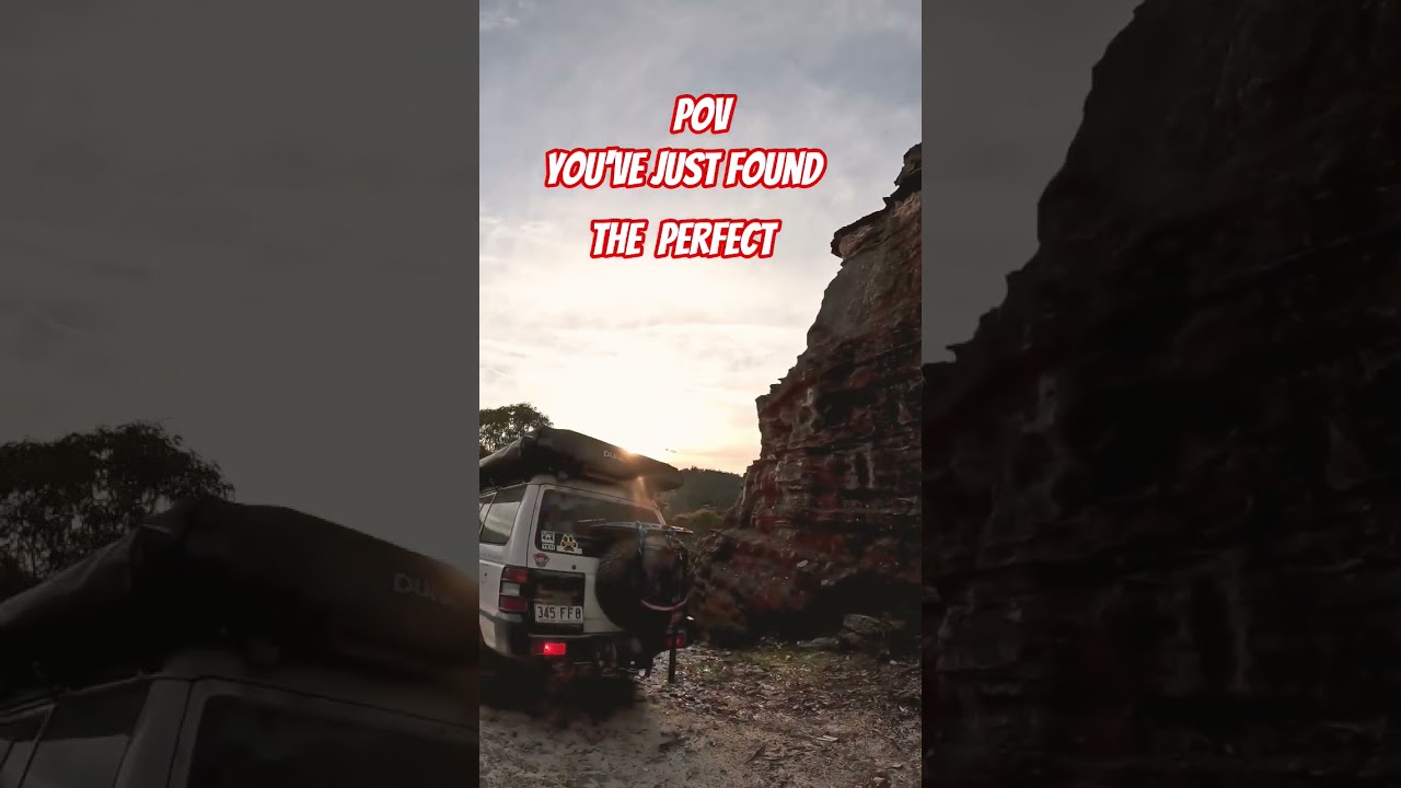 perfect free camp #nsw #australia #backpackingtrip #overland #4wd #4x4