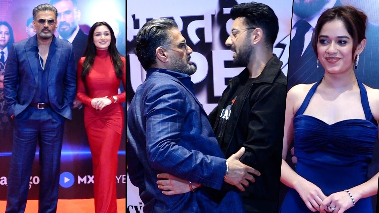 Shefali Bagga With Suniel Shetty & Jannat Zubair Attends To Celebrate The 100 Crores Milestone Party