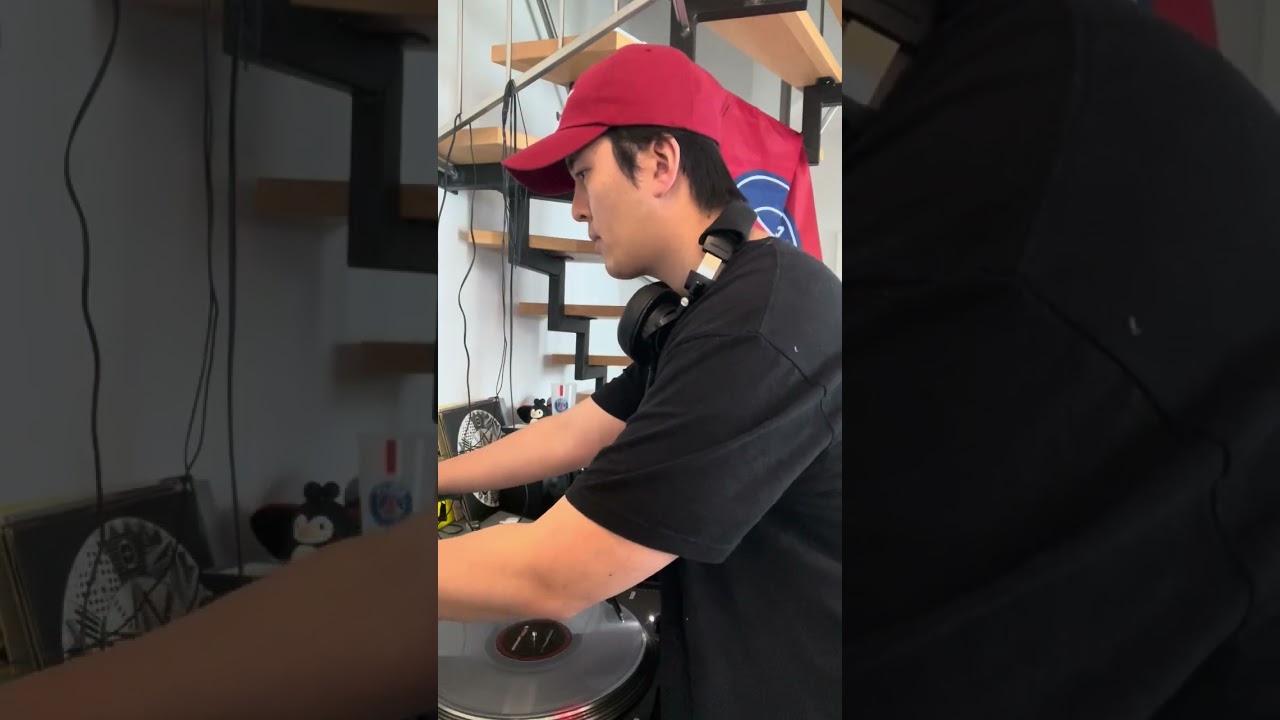 80-90 Disco house pop mix DJ set vinyl turn table practice 