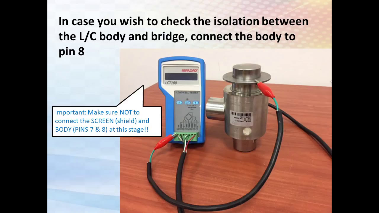 Load Cell Tester - ANYLOAD LCT100 How to Use Visual Guide