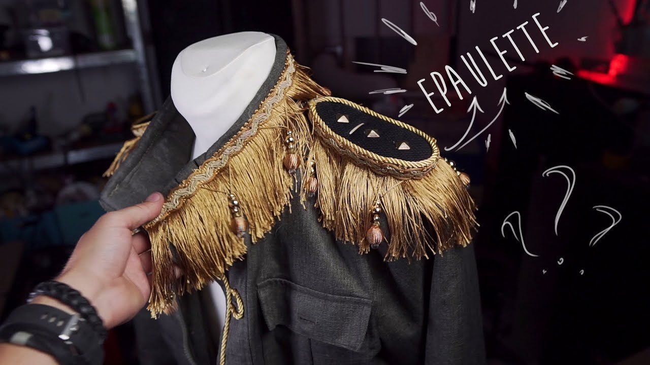 DIY epaulets tutorial