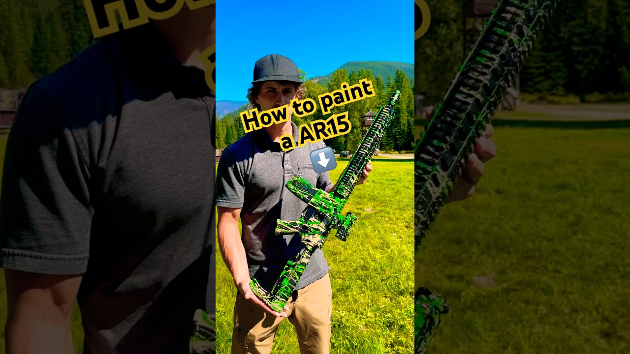 How to paint Your AR15!