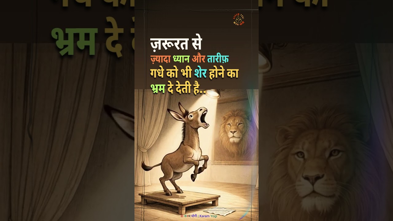 Too Much Praise Can Create False Confidence | Powerful Hindi Life Lesson