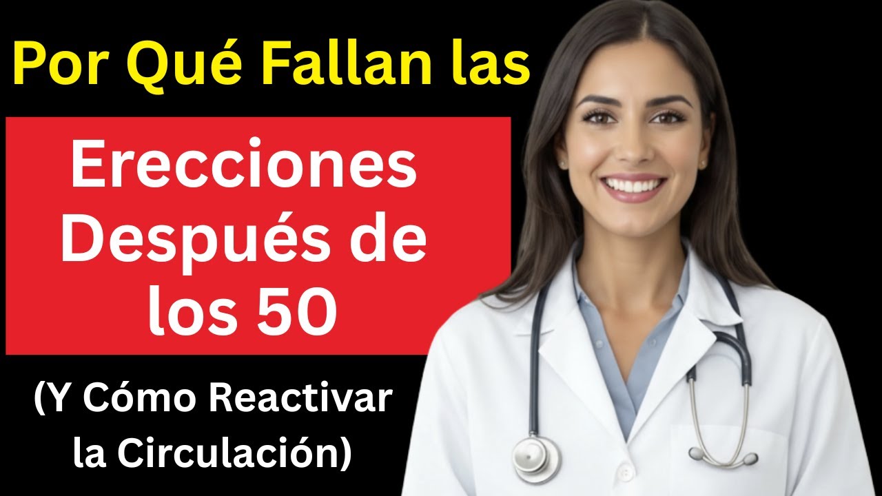 Después de los 50: Cómo Recuperar Erecciones Fuertes Mejorando la Circulación
