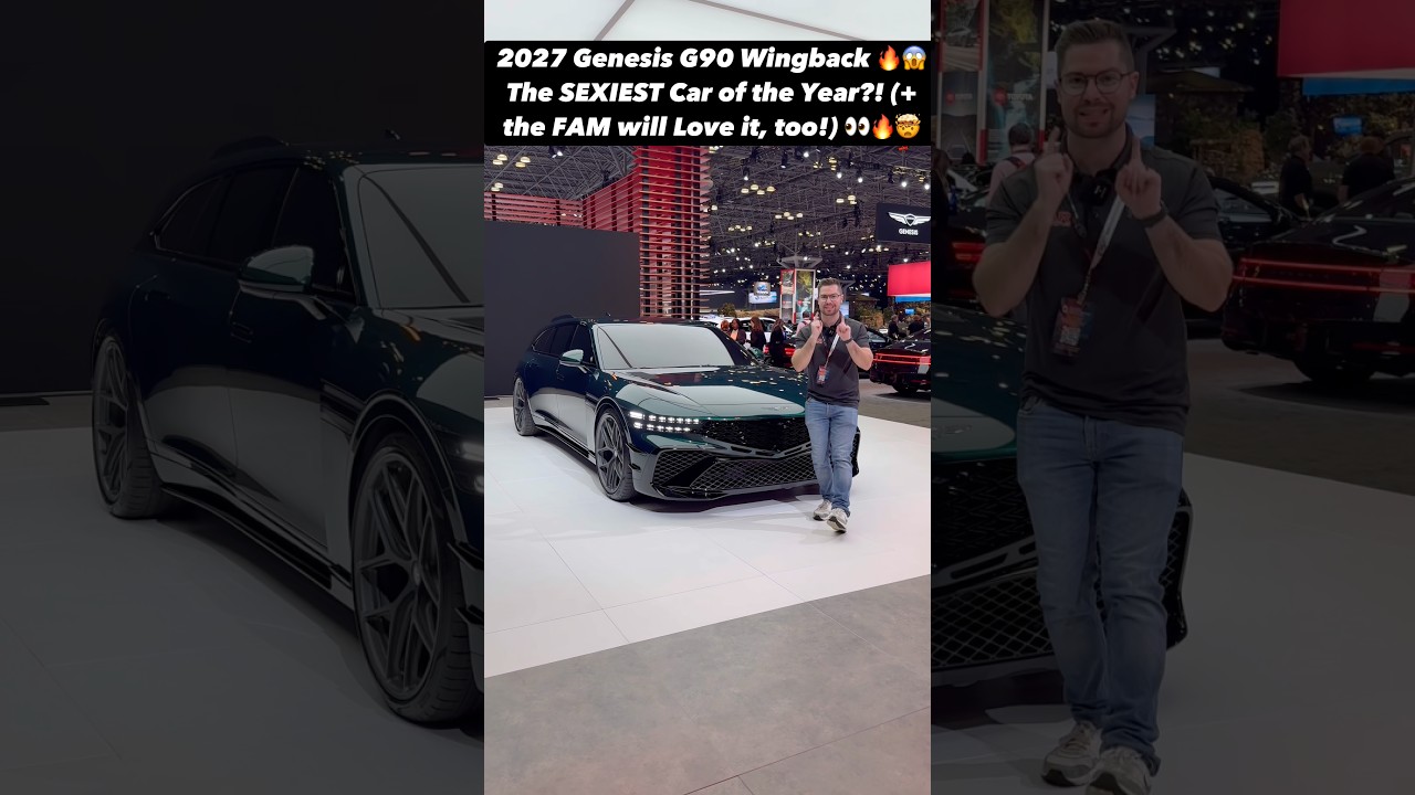 Is the Genesis G90 Wingback Concept One of the Best Looking Models That's Worth the Wait??