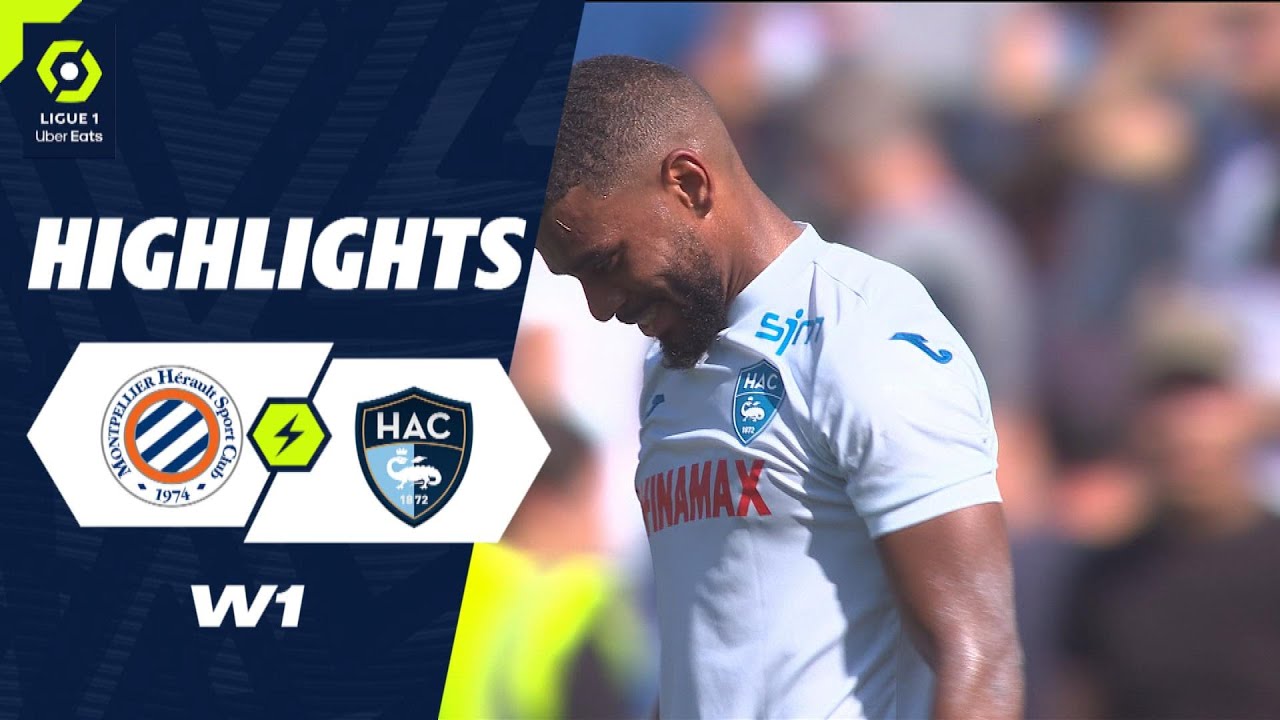MONTPELLIER H&Eacute;RAULT SC - HAVRE AC (2 - 2) - Highlights - (MHSC - HAC) / 2023-2024