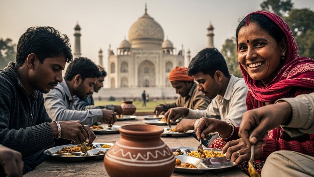 Taj Mahal: From Dawn Till Dusk - A Day in the Life of the Monument's Indian Laborers.