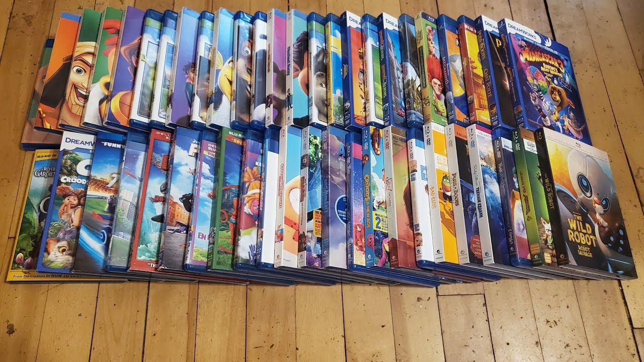 My Media Collection 2025 Part 9: Complete DreamWorks Collection Blu-Ray