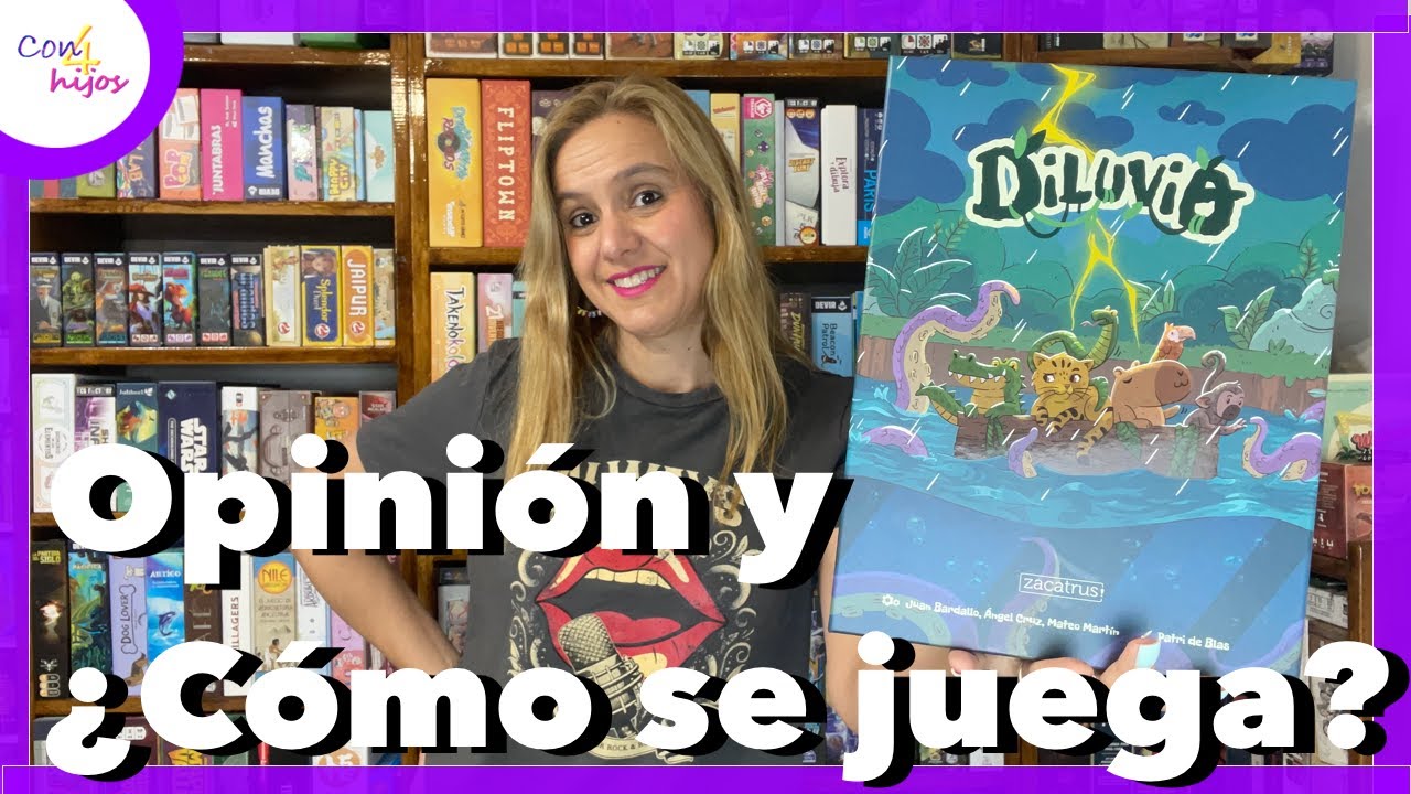 DILUVIO ⛈️ (Zacatrus) Opinión y ¿Cómo se juega?