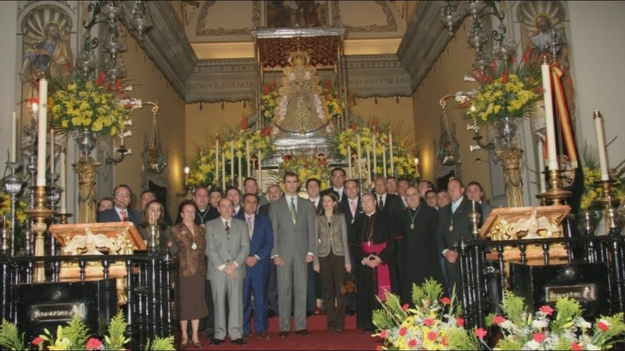Los Reyes de España en Almonte el 22 de febrero de 2006
