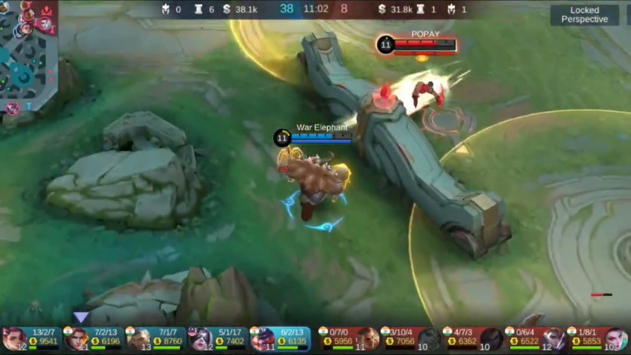 FRANCO JUNGLE TROLL - MOBA LEGENDS 5V5