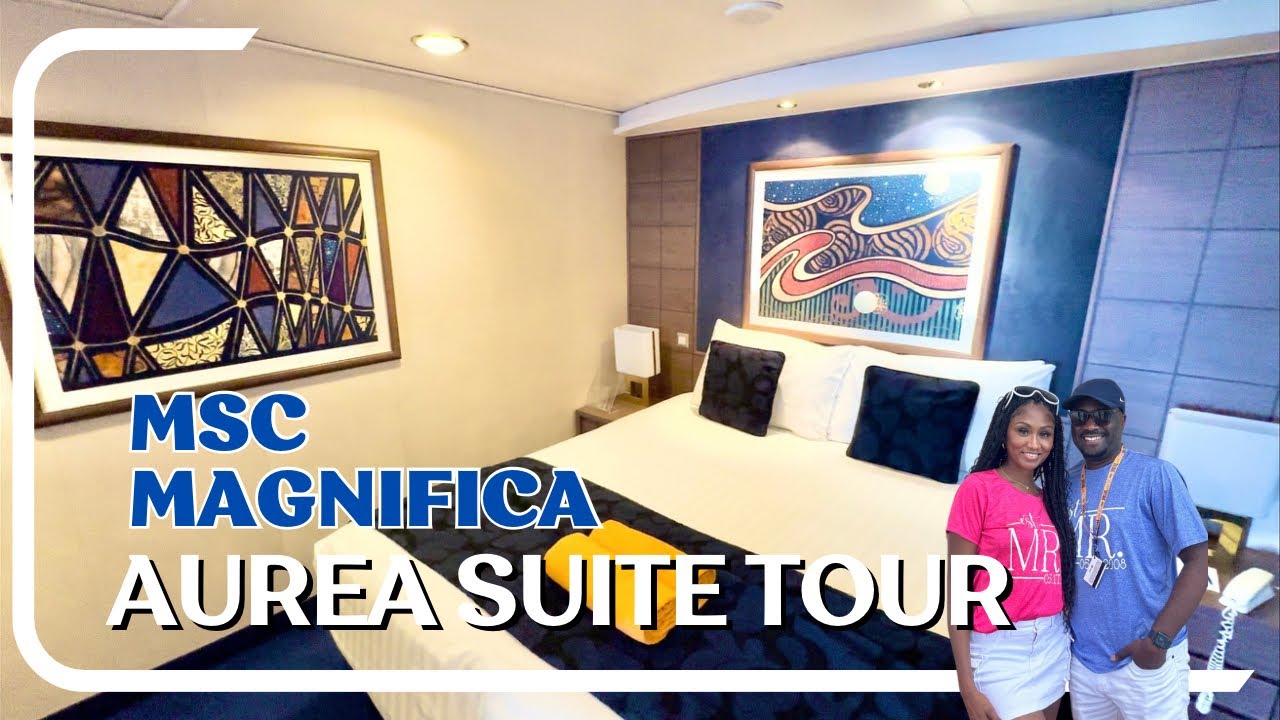 MSC Magnifica Deluxe Aurea Balcony Suite Tour | Cabin 9054 |
